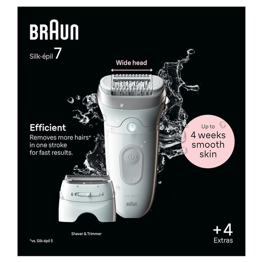 BRAUN SE7041 - Braun Silk-épil 7 Wet & Dry Epiliergerät