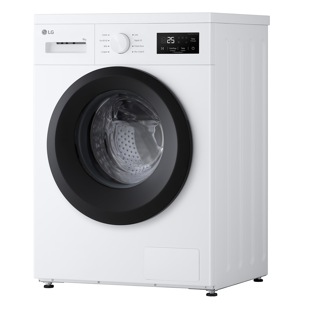 LG F4NA10S8NWK - Lavatrice slim 7kg Classe A