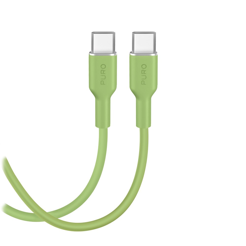 PURO PUCCCICON15MTGRN17 - Cavo USB-C 25W Verde