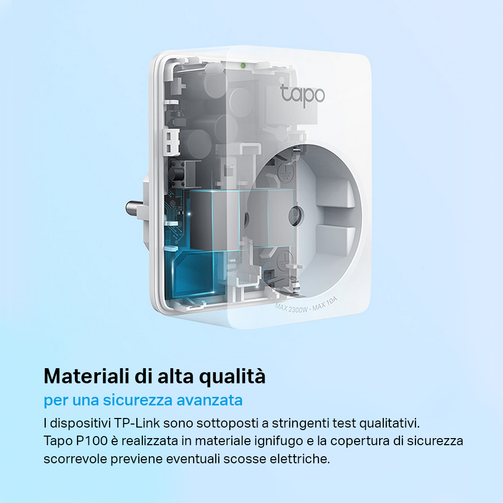 TAPO TAPOP100 - P100 0532684 MINI PRESA SMART PLUG WIFI