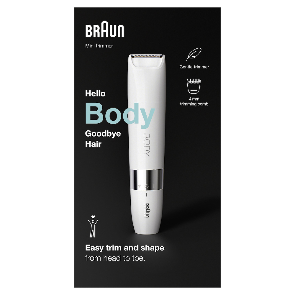 BRAUN BS1000 - Braun Body Mini Trimmer BS1000 BRAUN BS1000 - Braun Body Mini Trimmer BS1000