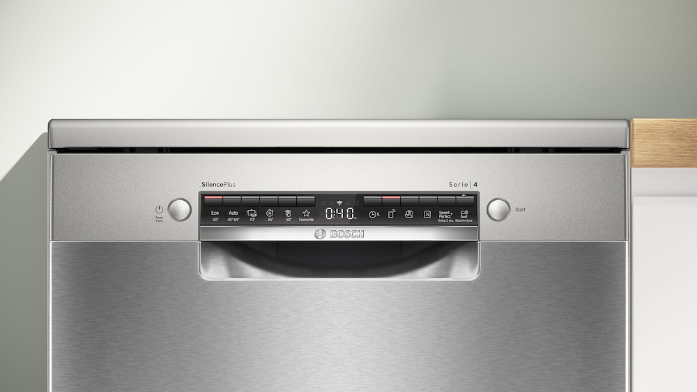 BOSCH SMS4EVI08E - Lavastoviglie 60 cm Acciaio Classe B