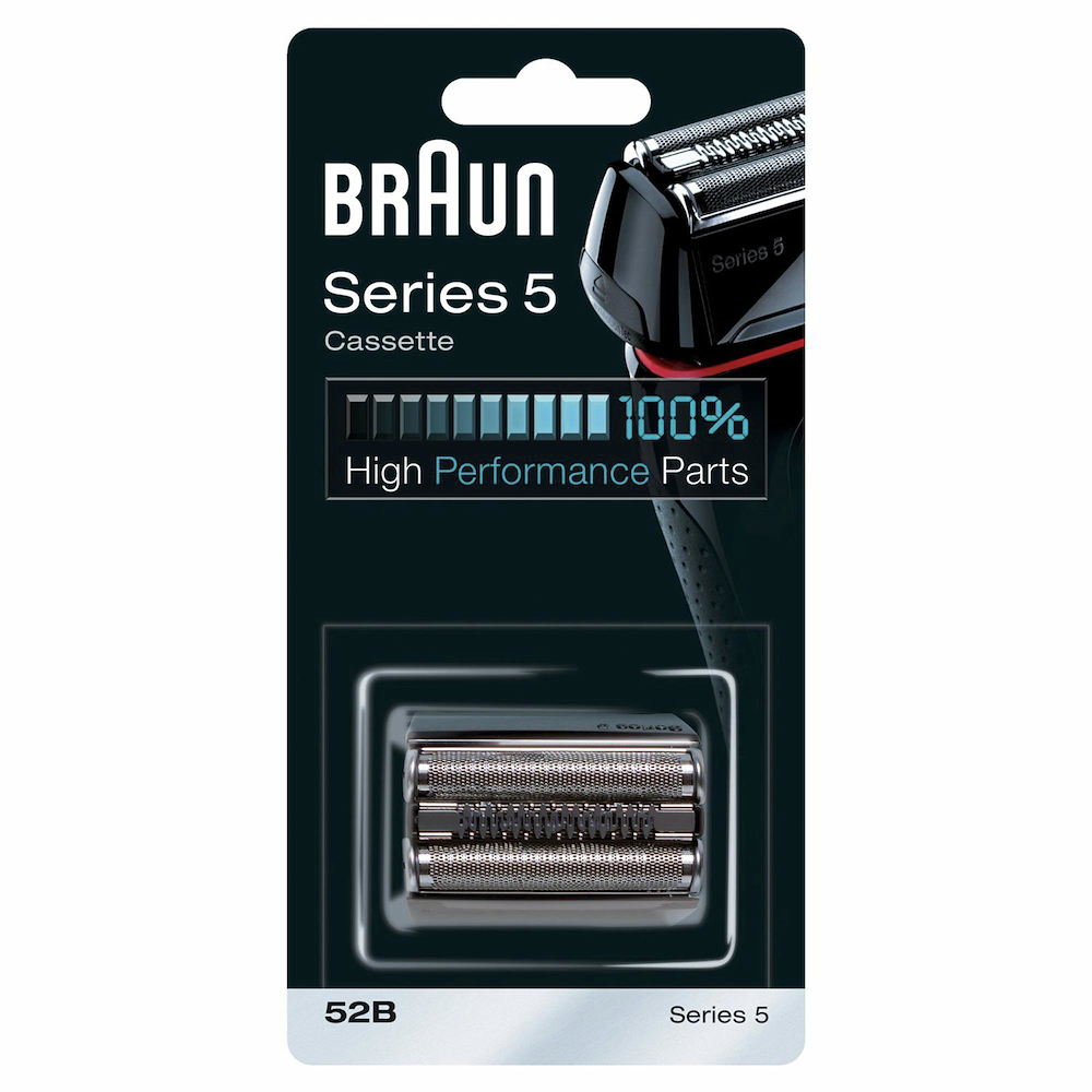 BRAUN COMBI52BNERO - Braun Kombipack 52B Scherkopf und Klingenblock in Schwarz