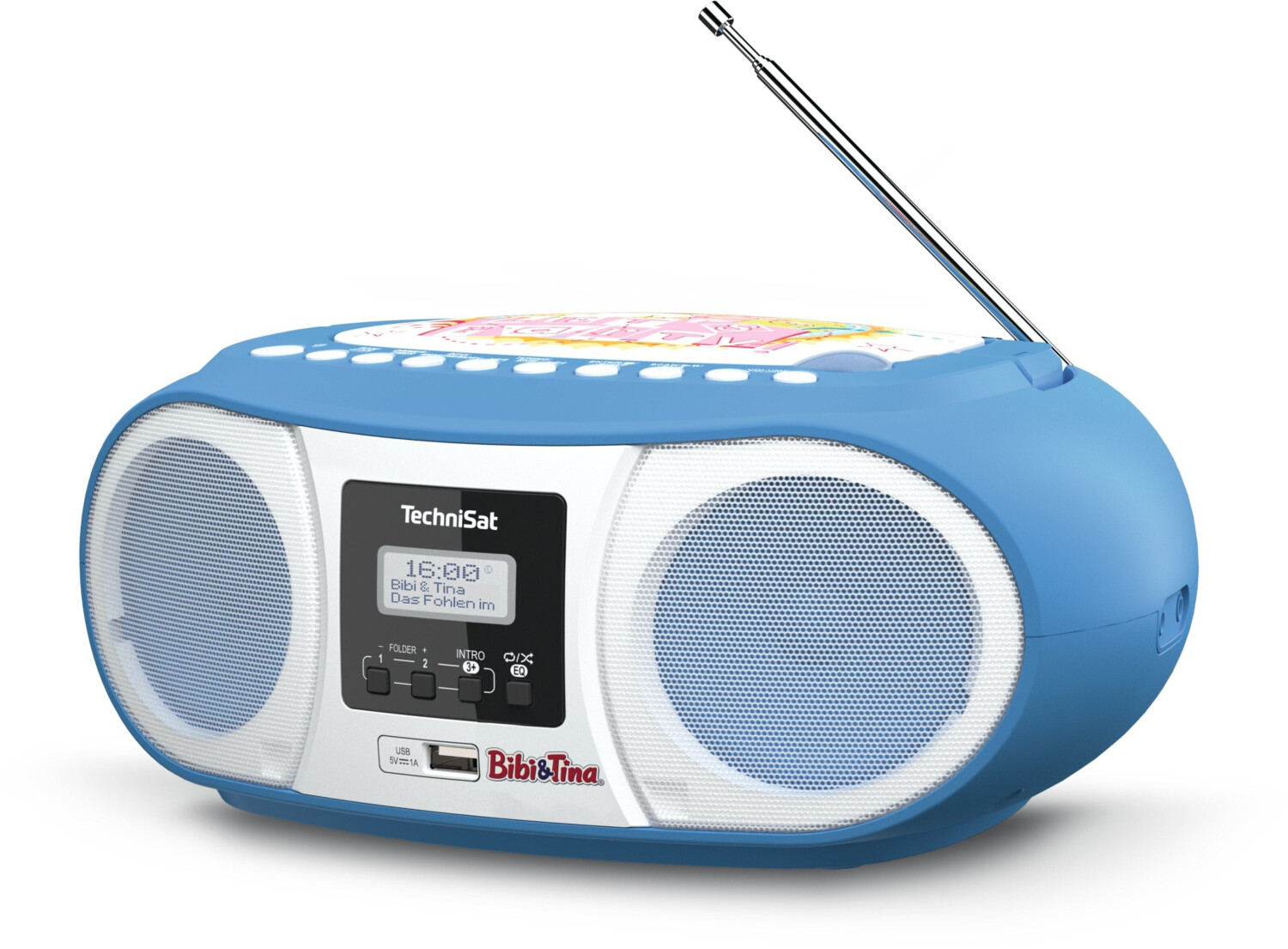 TECHNISAT AA37905 - TechniSat Digitradio 1990 Bibi&Tina radio CD per bambini