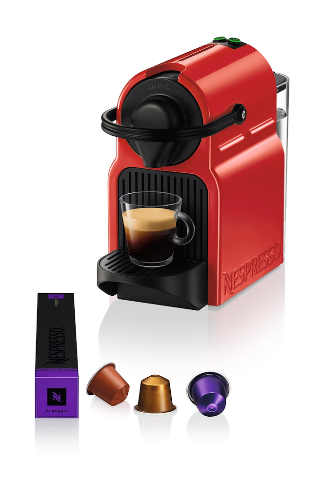 KRUPS XN1005K - Nespresso Inissia Kaffeemaschine in Rot