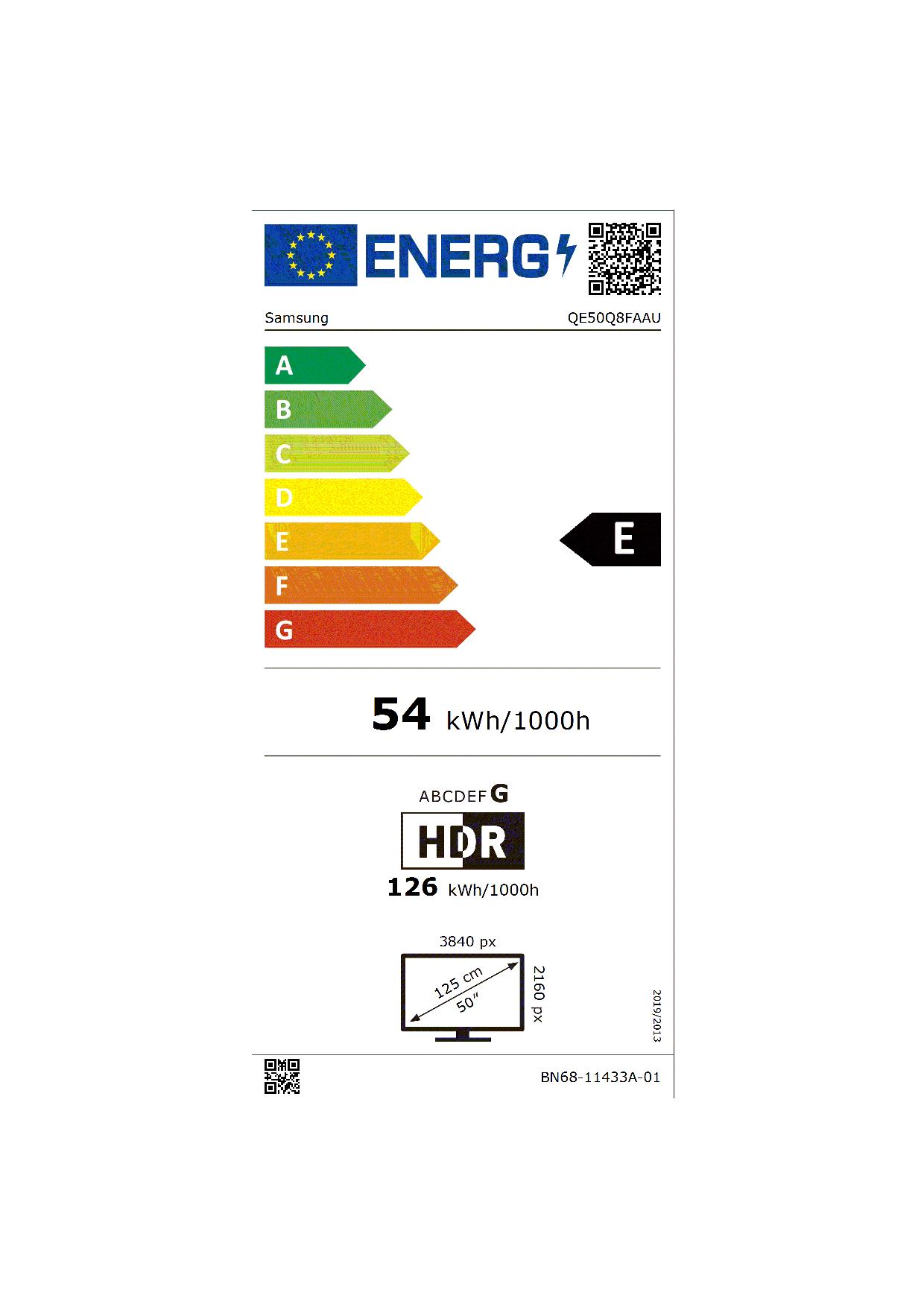 SAMSUNG QE50Q8FAAUXZT - TV QLED 50" 4K