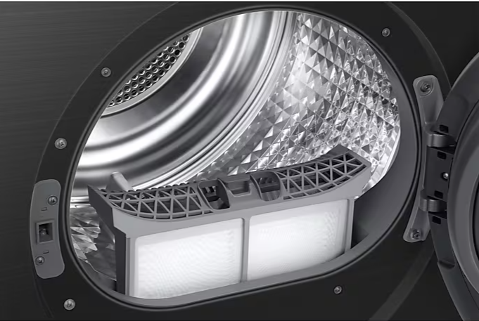 Samsung DV90DG6845LBU3 - Asciugatrice a pompa di calore 9kg Nero