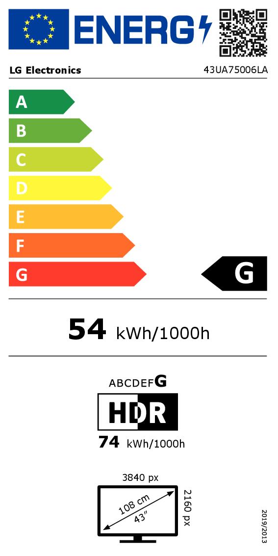 LG 43UA75006LA - TV LED 43" UHD 4K LG 43UA75006LA - TV LED 43" UHD 4K