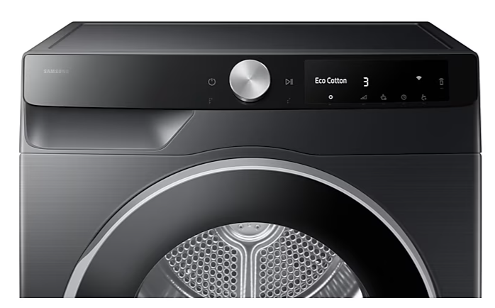 Samsung DV90DG6845LBU3 - Asciugatrice a pompa di calore 9kg Nero