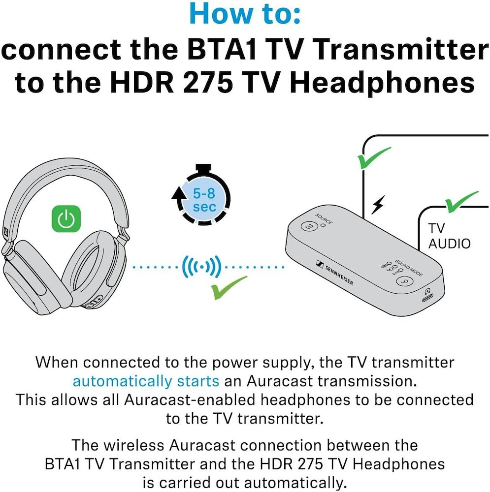 SENNHEISER 700440 - Cuffia Wireless Stereo TV