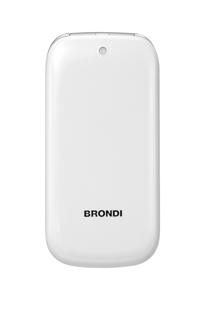 BRONDI STONEPIUBIANCO - Cellulare Brondi Bianco DUALSIM