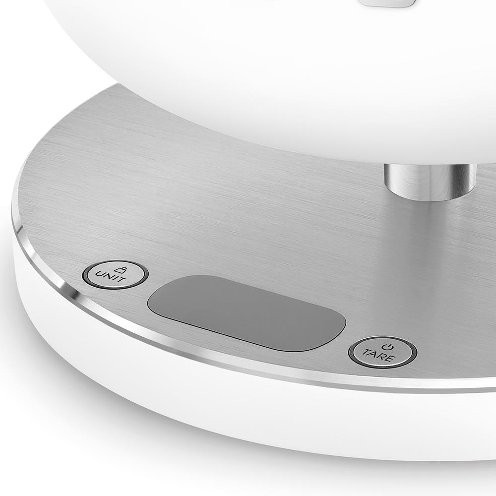 SMEG KSC01WHMWW - Bilancia da Cucina Digitale 5KG