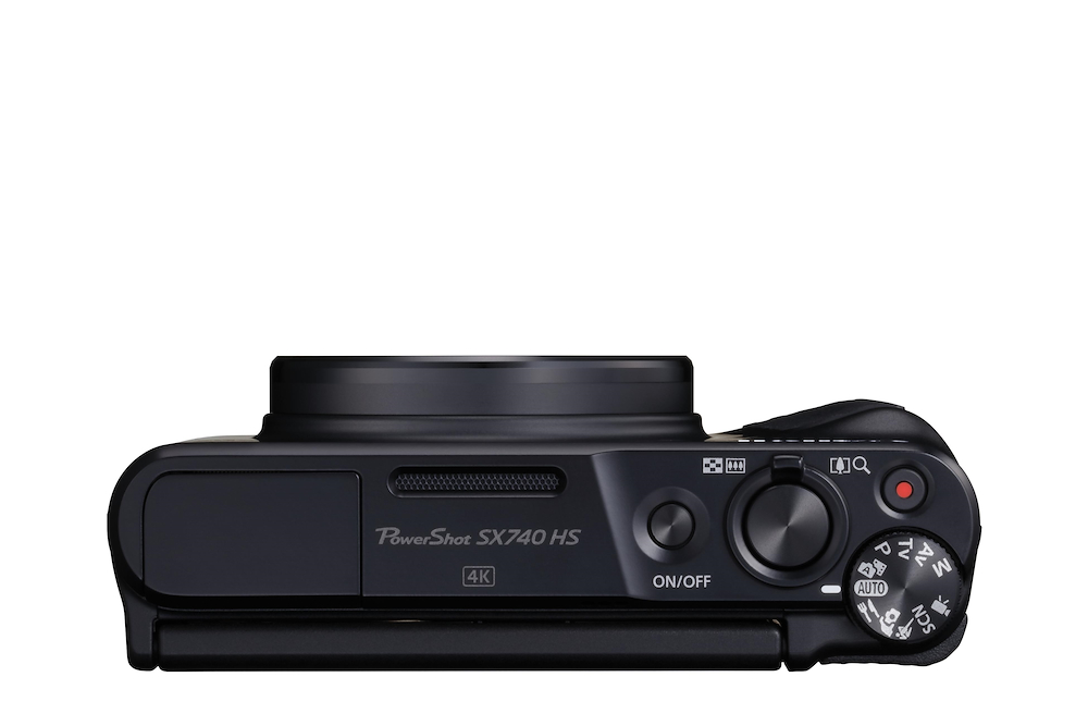CANON POWERSHOTSX740HSLITEBLACK - Kompaktkamera 40x Zoom 4K