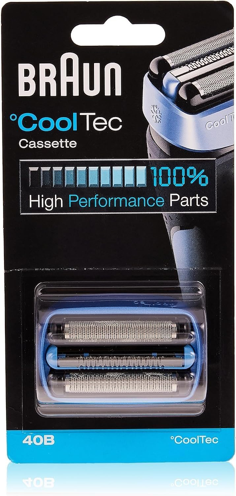 BRAUN 40B - Testina di Ricambio Rasoio Elettrico Braun