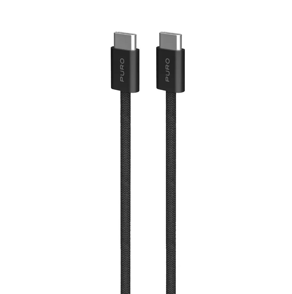 PURO PUCCCFABK415MTBLK - Cavo 60W USB-C Nero