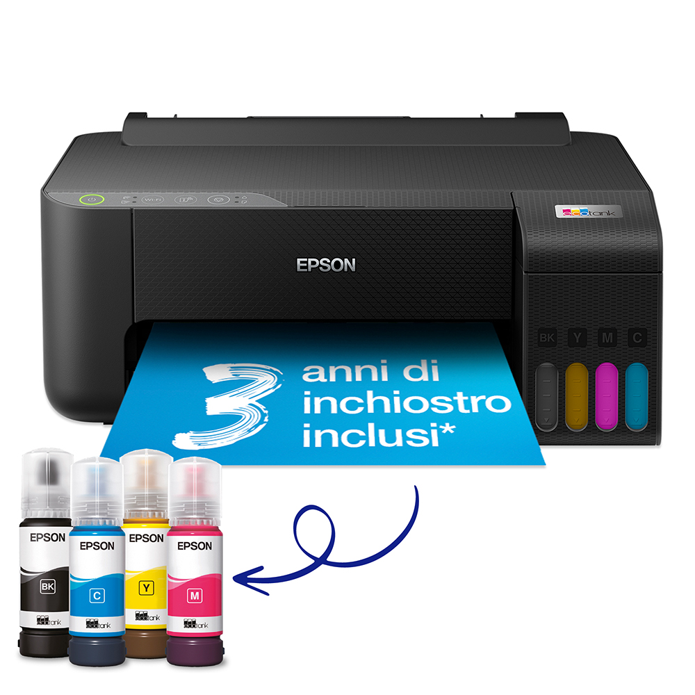EPSON C11CJ71401 - Stampante Epson EcoTank ET-1810, multifunzione