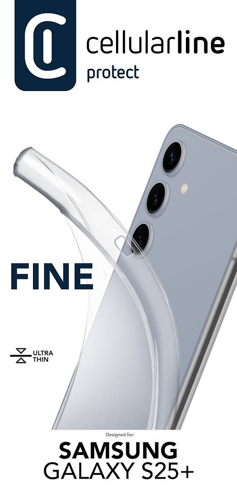 CELLULAR LINE FINECGALS25PLT - Cellularline Fine Hülle Galaxy S25+