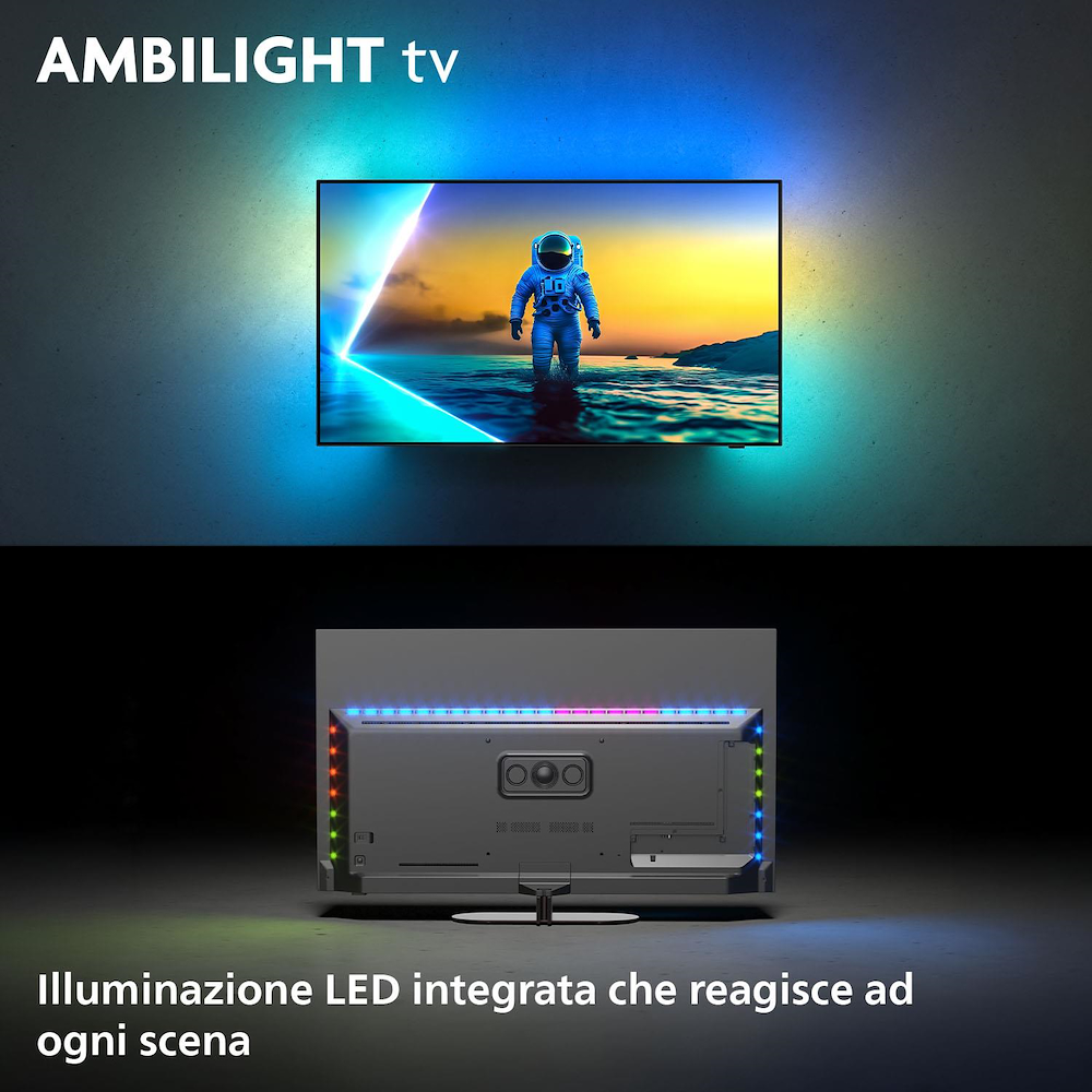 PHILIPS 55OLED820 - 4K Ambilight TV 55"
