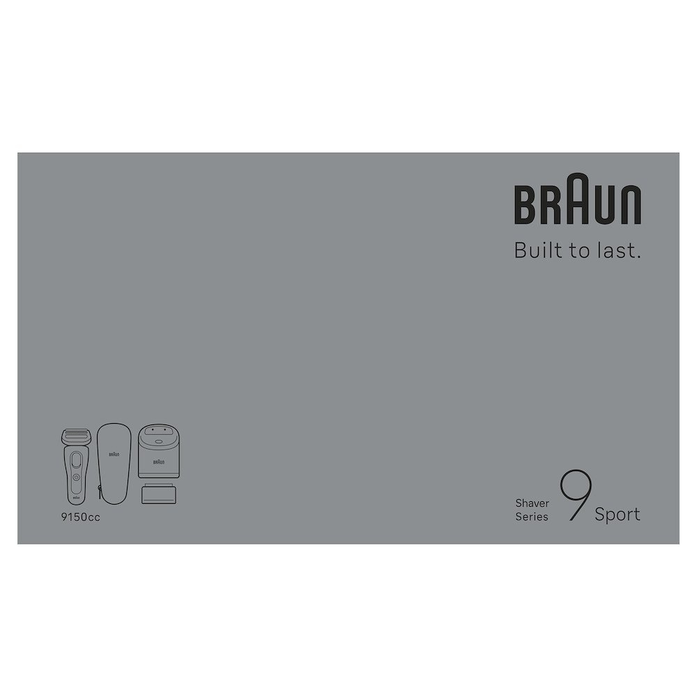 BRAUN 83920514 - Rasoio Elettrico Con Stazione Di Pulizia