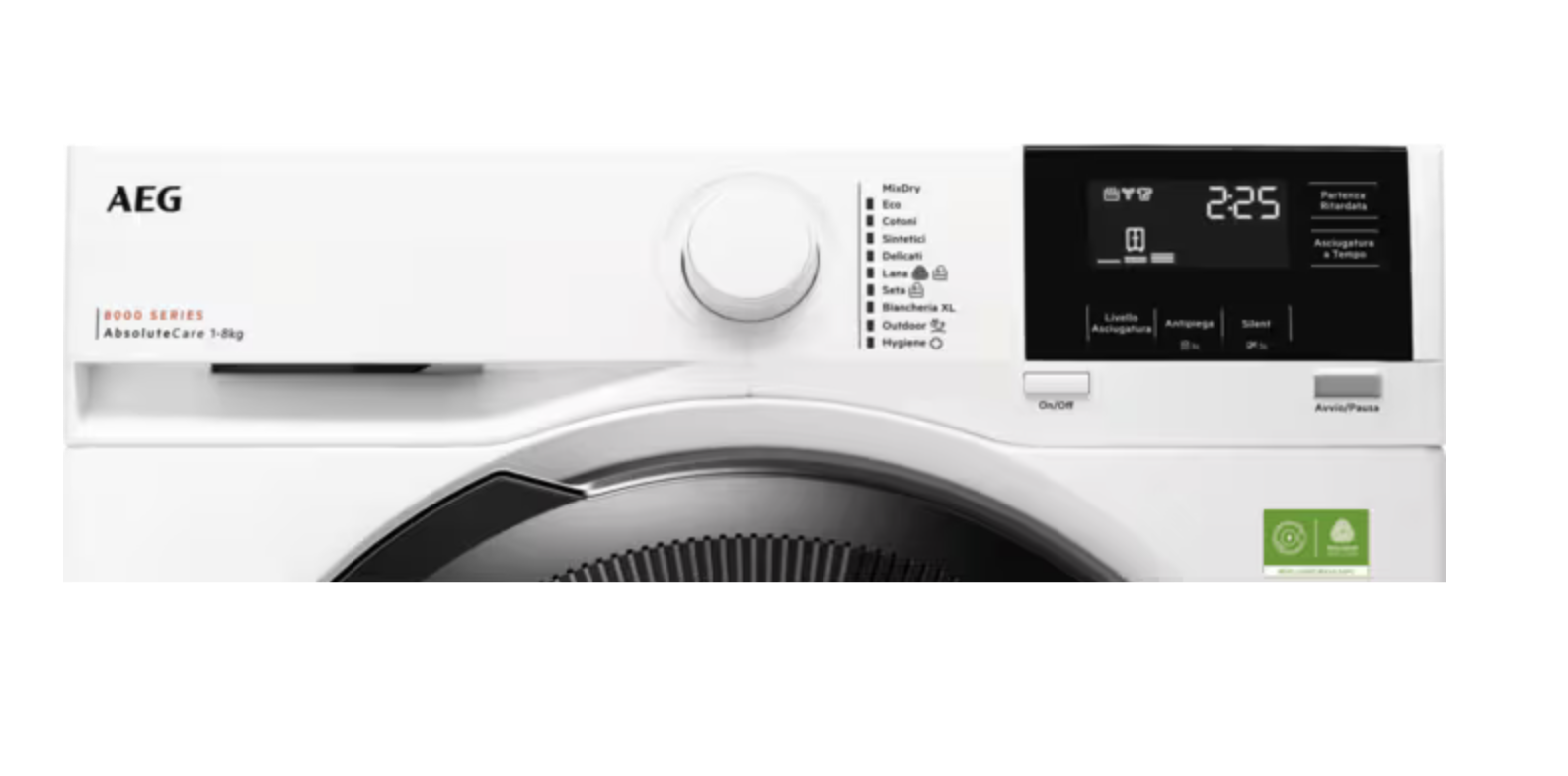 AEG TR8HGBG8B - Wärmepumpentrockner 8000 AbsoluteCare 8kg