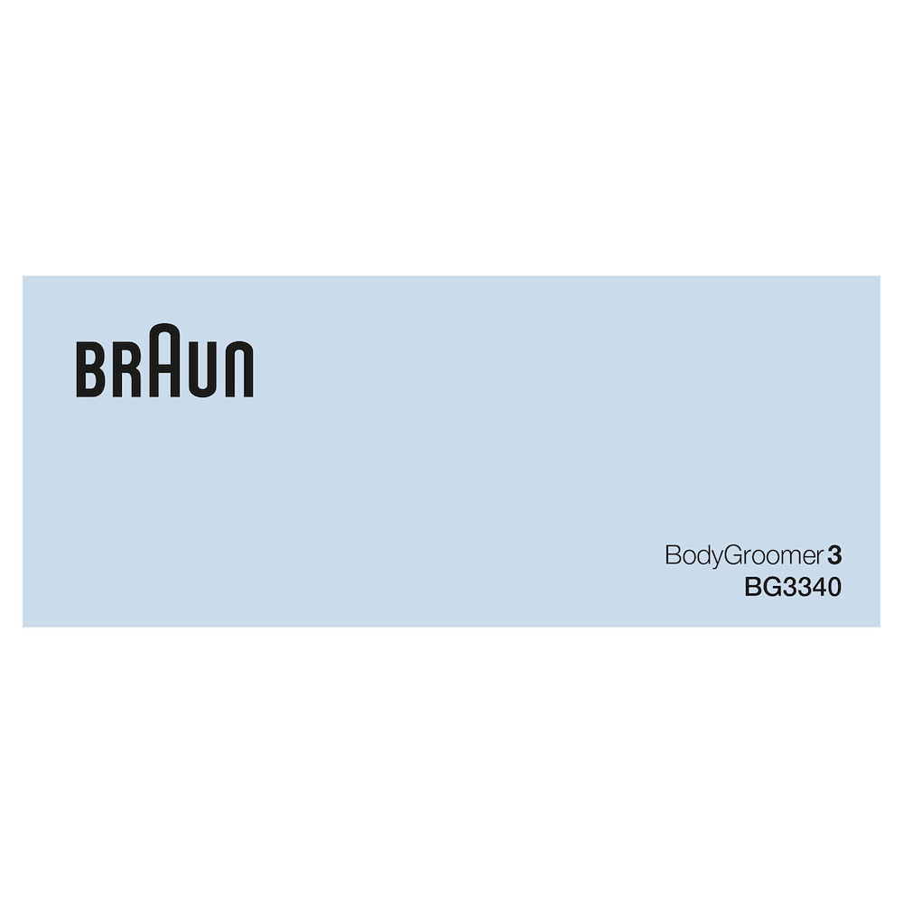 BRAUN BG3340 - Körpertrimmer für Männer mit SkinShield