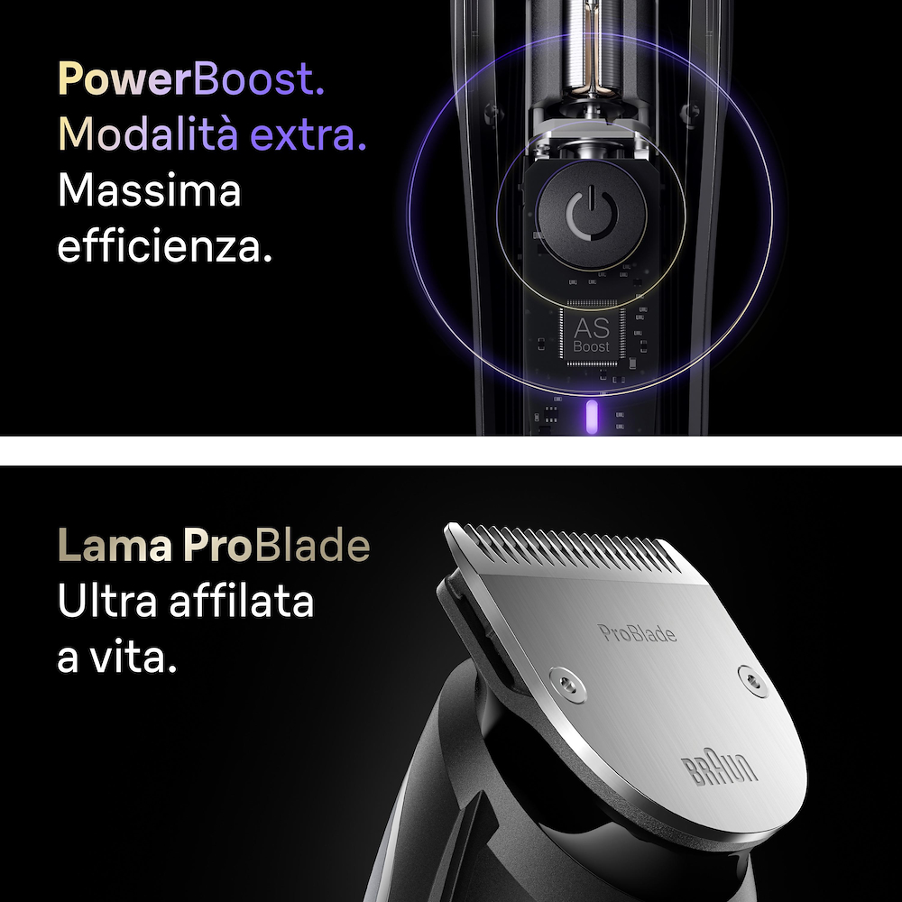 BRAUN BT9520 - Regolabarba Braun Series 9 ProBlade