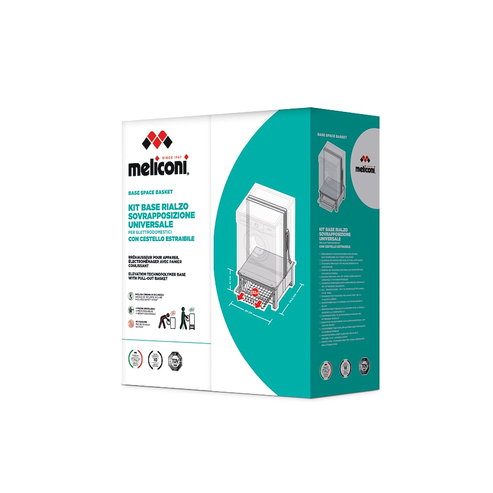 MELICONI 656143 - Erhöhungsbasis für Waschmaschinen