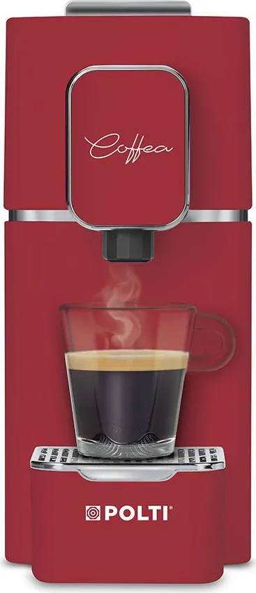 POLTI PCEU0136 - Macchina da Caffè Rossa
