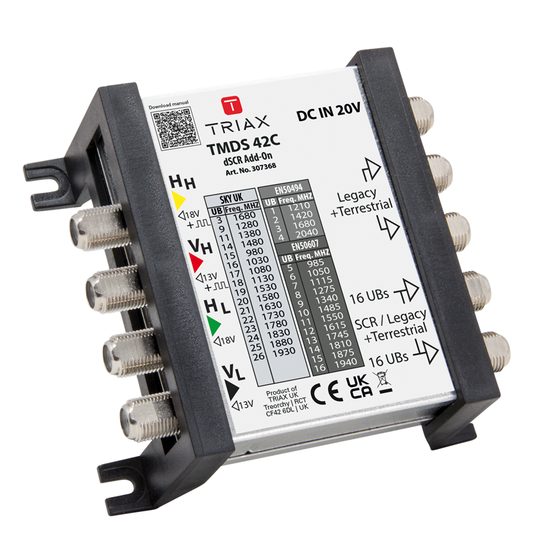 TRIAX 307368 - TMDS 42C dSCR Multiswitch