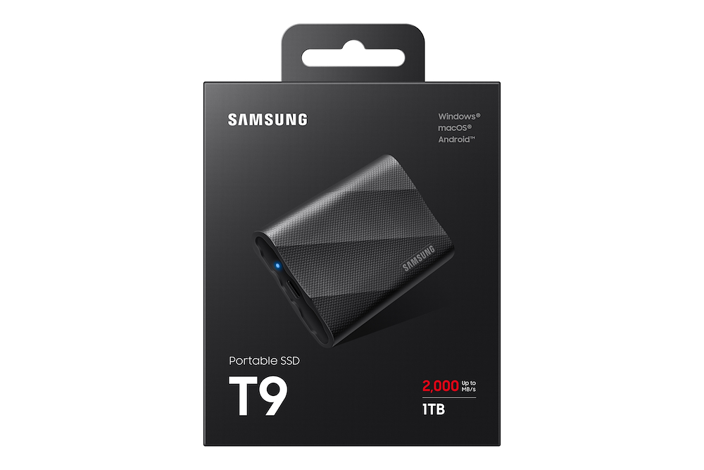 SAMSUNG MUPG1T0BEU - Portable SSD T9 USB 3.2 1TB SAMSUNG MUPG1T0BEU - Portable SSD T9 USB 3.2 1TB