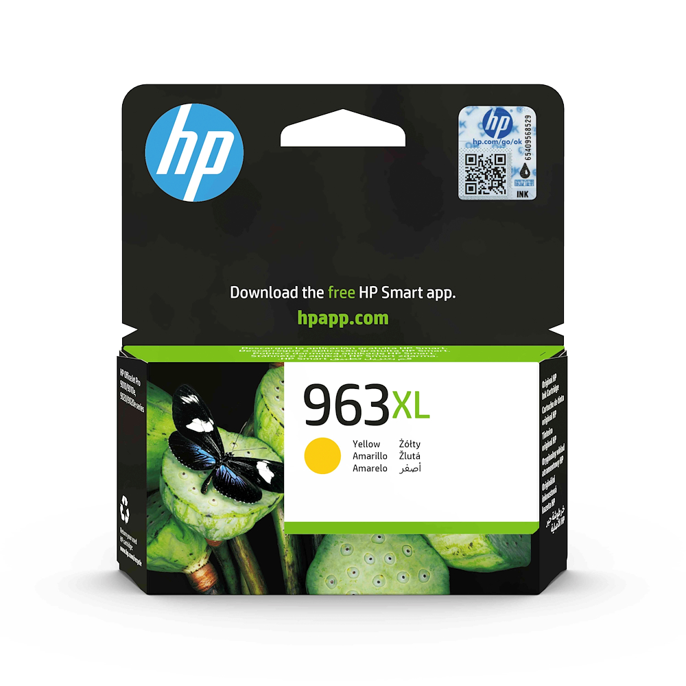 HP 3JA29AEB - 963XL gelbe Tinte, hohe Kapazität HP 3JA29AEB - 963XL gelbe Tinte, hohe Kapazität