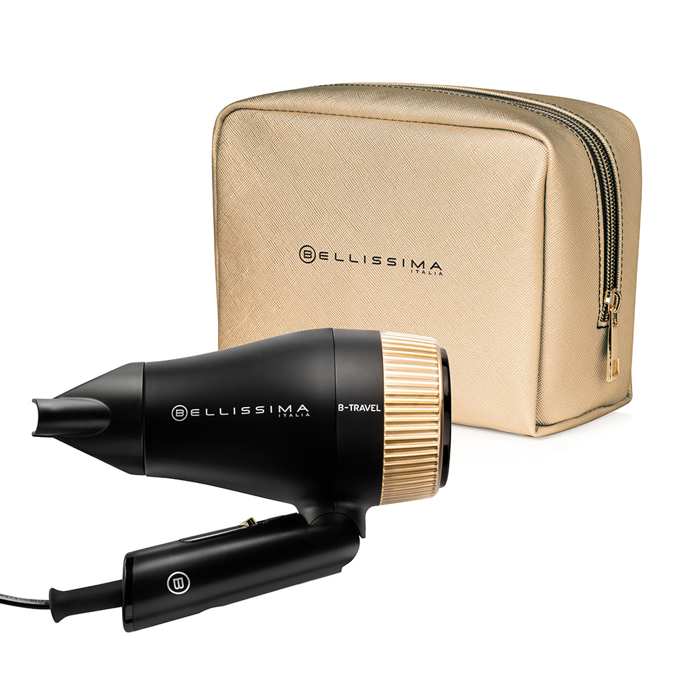 IMETEC 11872 - Reisehaartrockner 1400W mit Beauty Bag IMETEC 11872 - Reisehaartrockner 1400W mit Beauty Bag