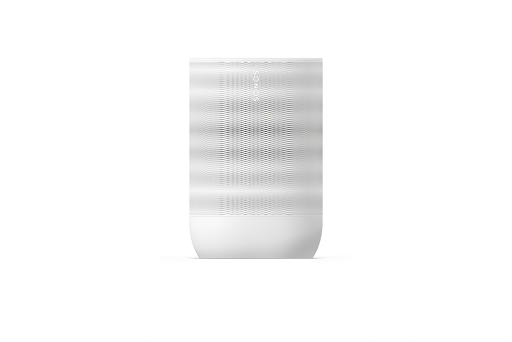 SONOS MOVE2WHITE - Sonos Move 2 Portabler Bluetooth-Lautsprecher Weiß
