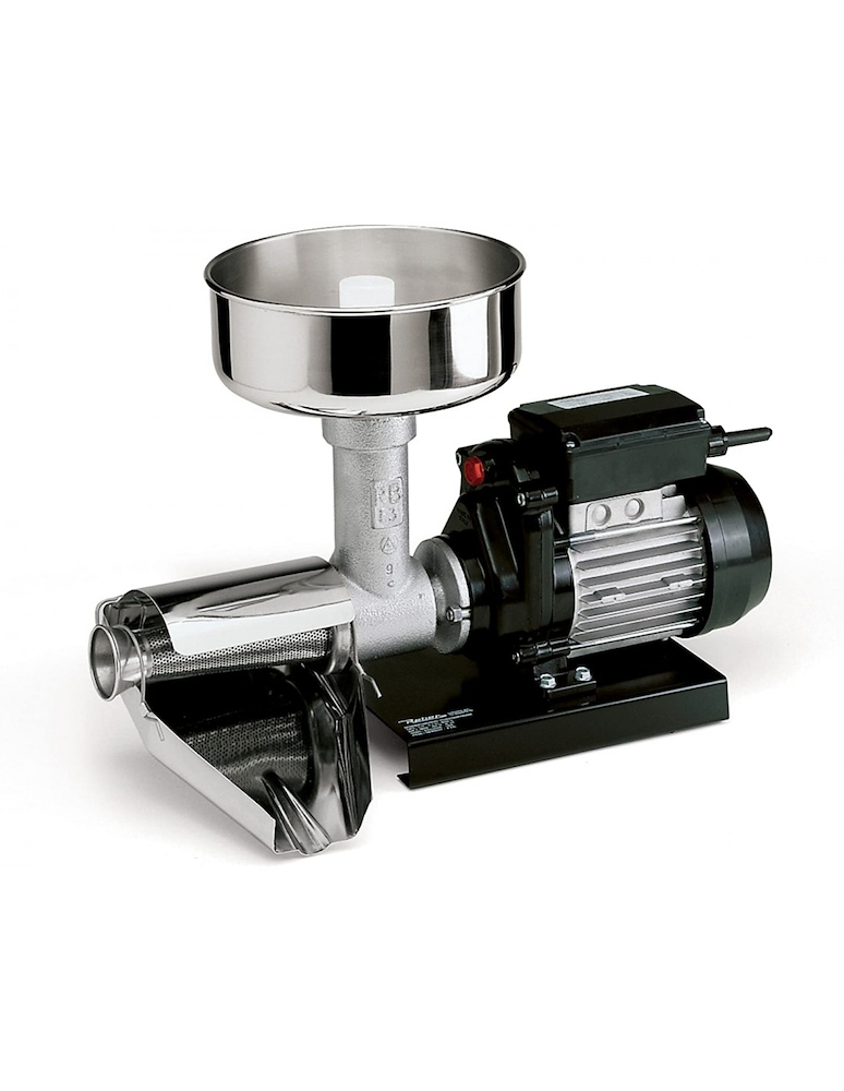 REBER 20800N - 20800N 0543250 PASSAPOMODORO 450W INDUZ. N.3 C/ACCESSORI INOX