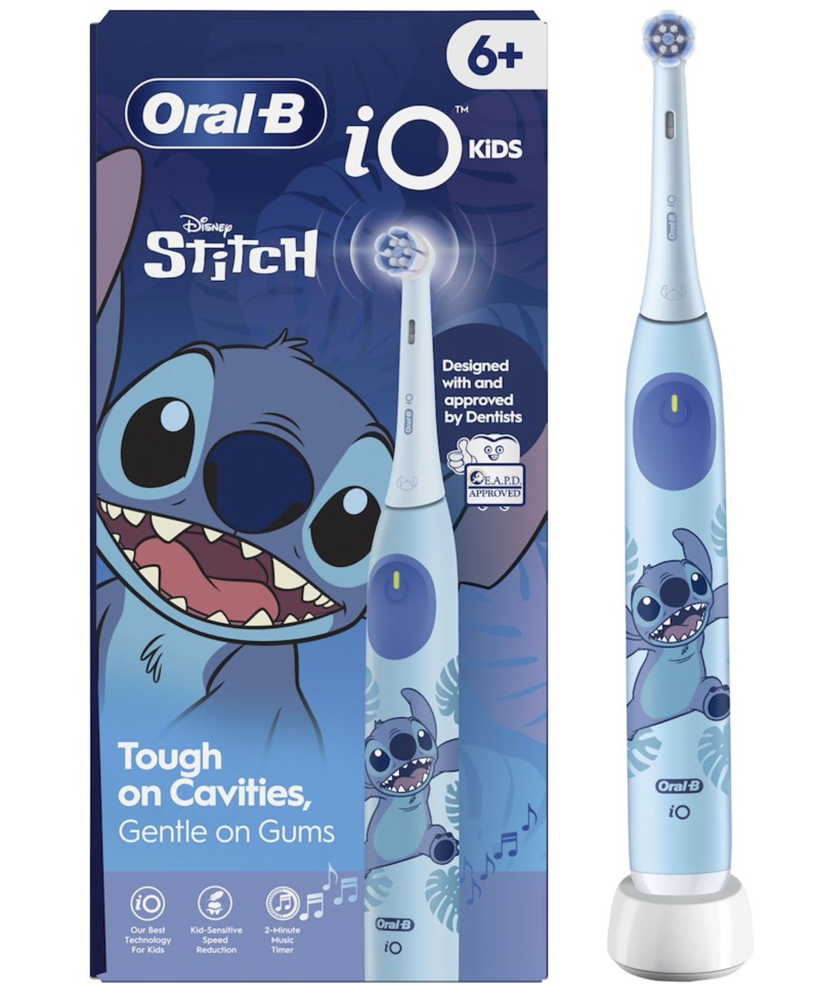 ORAL-B IO2STITCHCELESTE - iO2 Kids Stitch Elektrische Zahnbürste