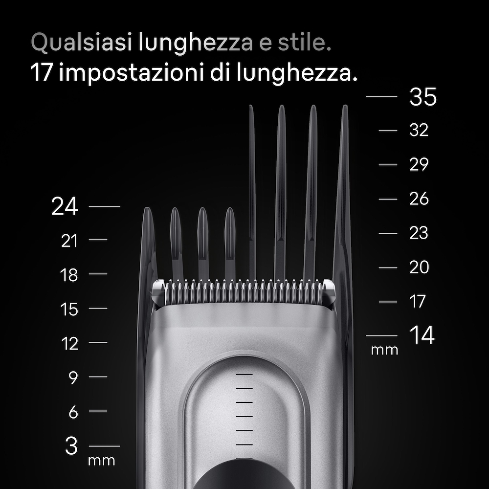 BRAUN HC7590 - Braun Haarschneider Serie 7 mit Styling-Set