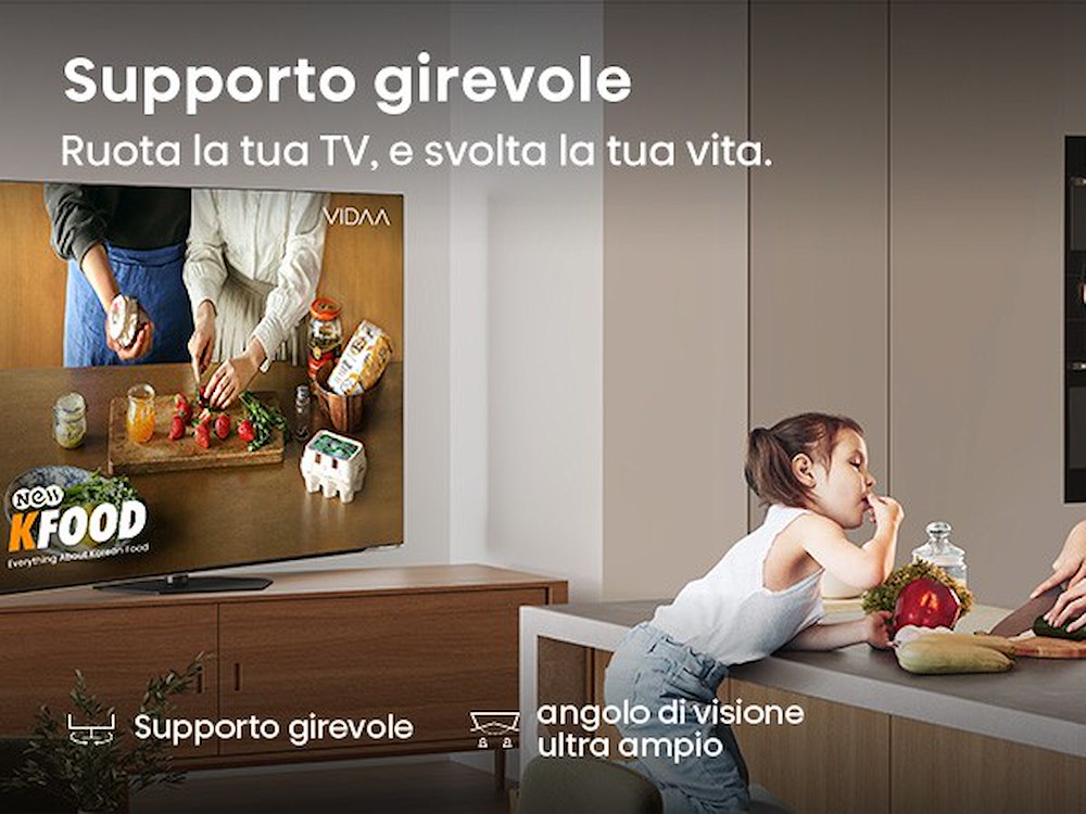 HISENSE 55A86Q - Smart TV OLED 55" 4K