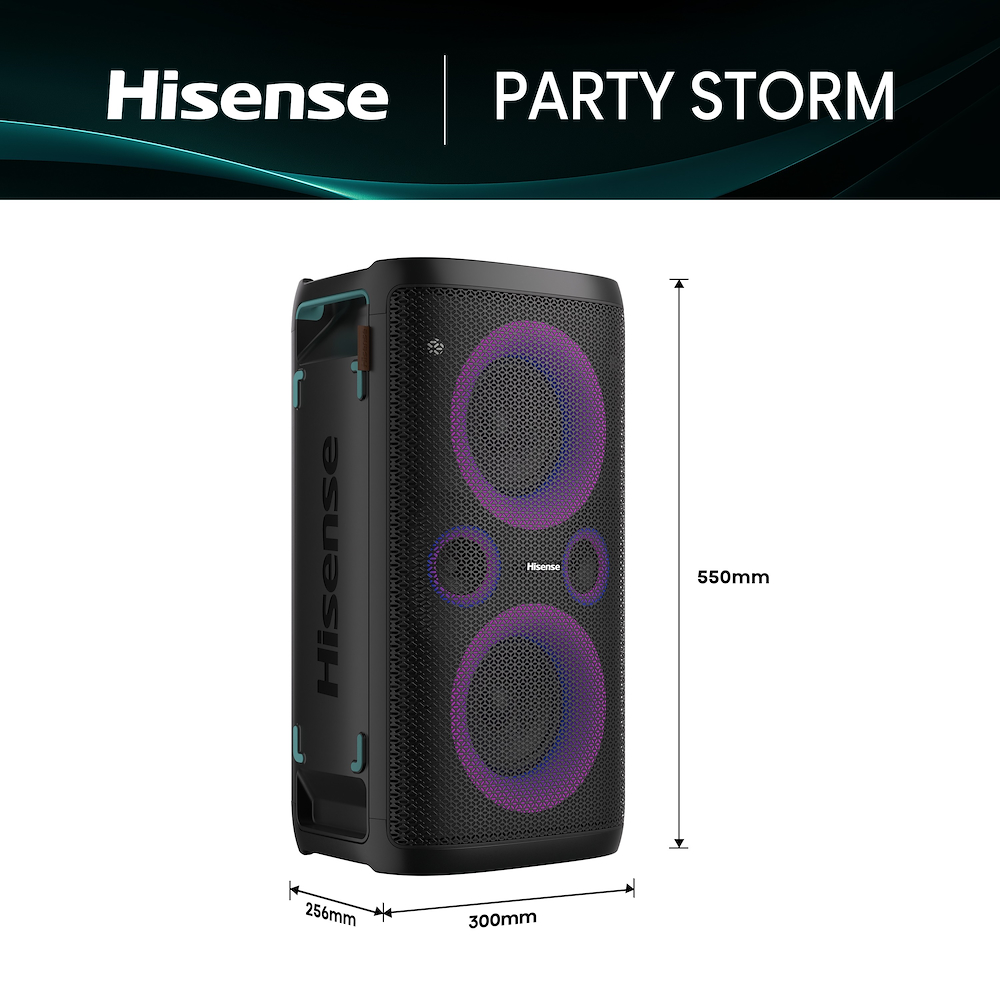 HISENSE PARTY STORM - Speaker Bluetooth 300W