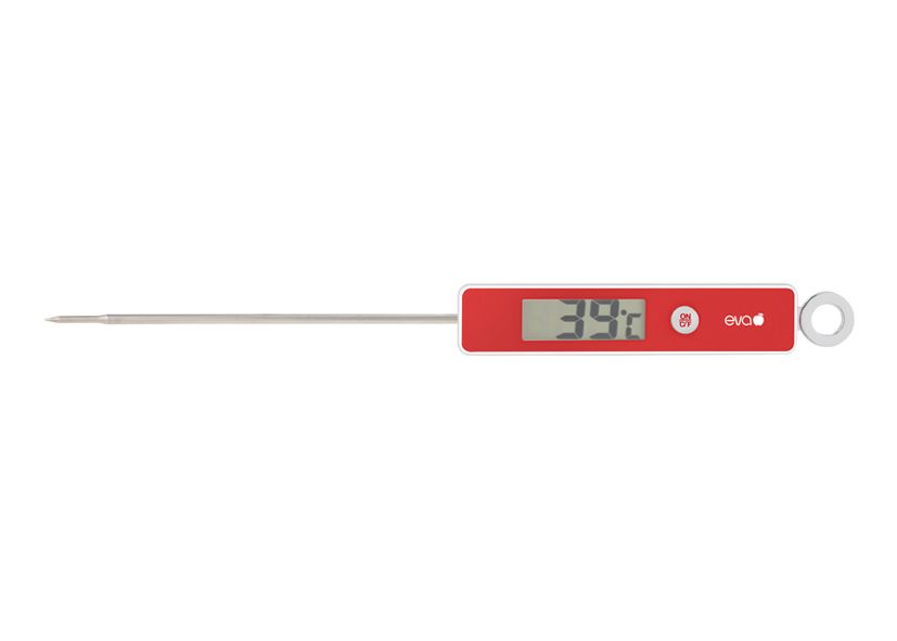 EVA 043892 - EINSTICHTHERMOMETER DIGITAL 28,5CM 0°+300°