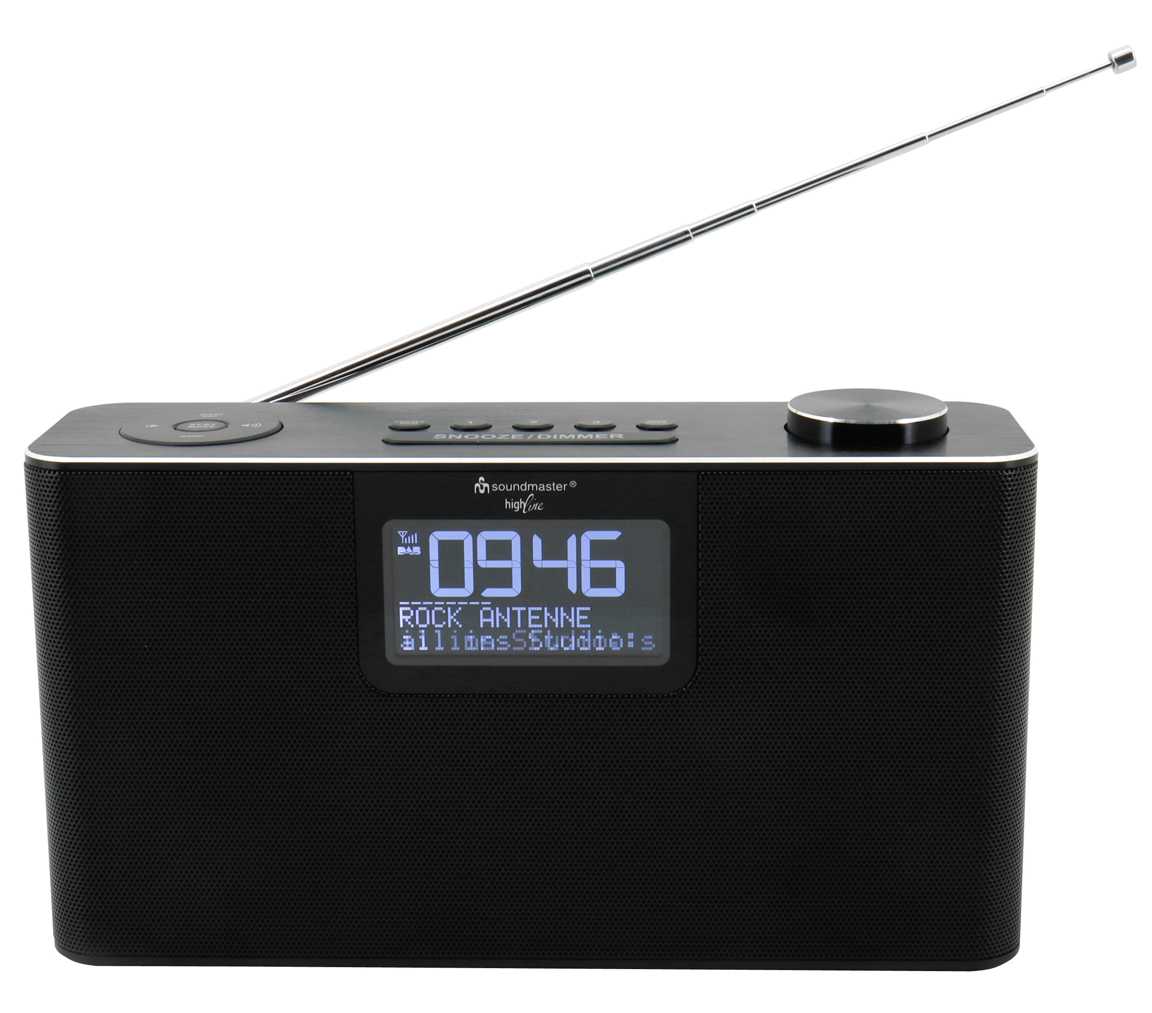 SOUNDMASTER AA41292 - DAB700SW – Radio portatile DAB+/FM con Bluetooth in Nero