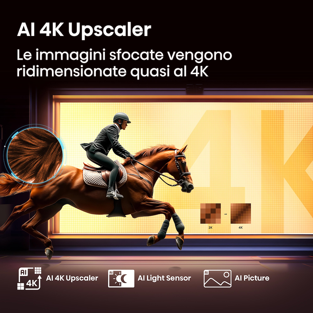 HISENSE 50E79Q - Smart TV QLED 50" 4K