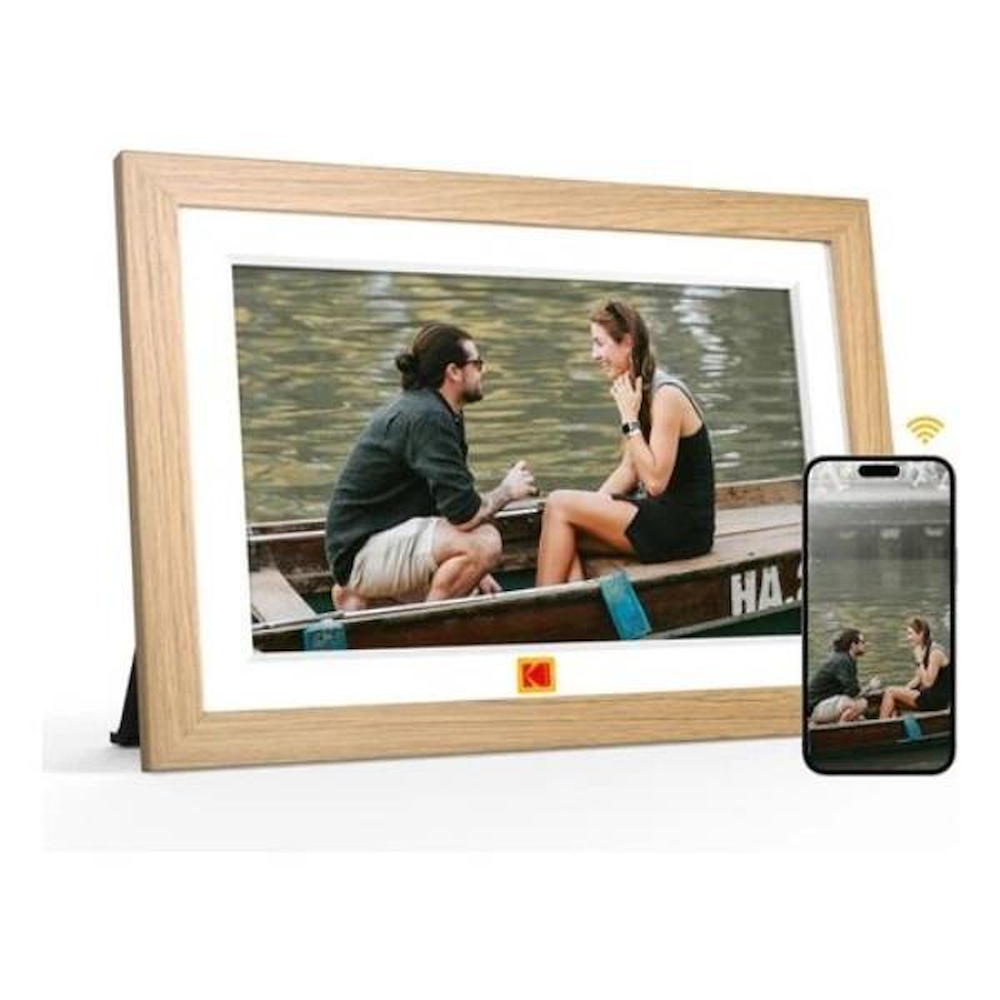 KODAK RCF1018W - Cornice digitale  10" in legno