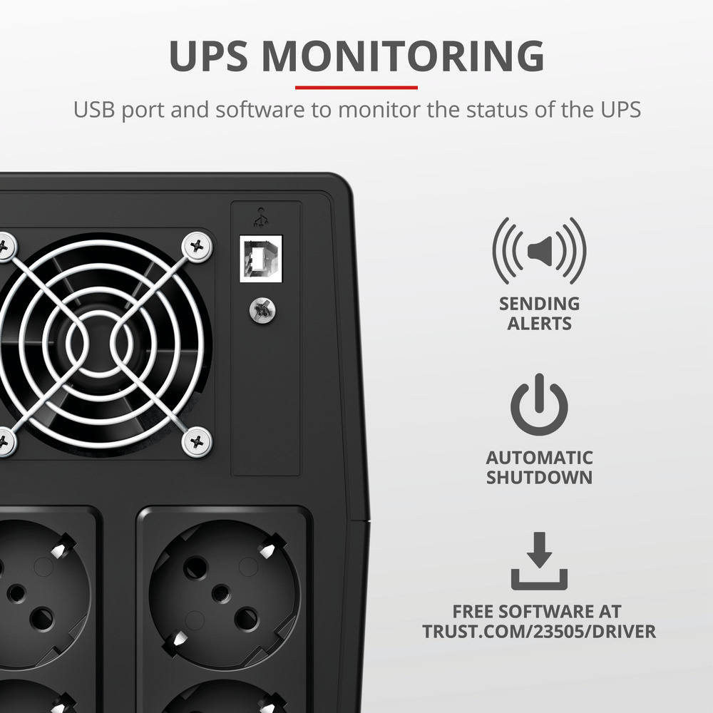 TRUST 23505 - Gruppo di Continuità Trust Paxxon 1500VA