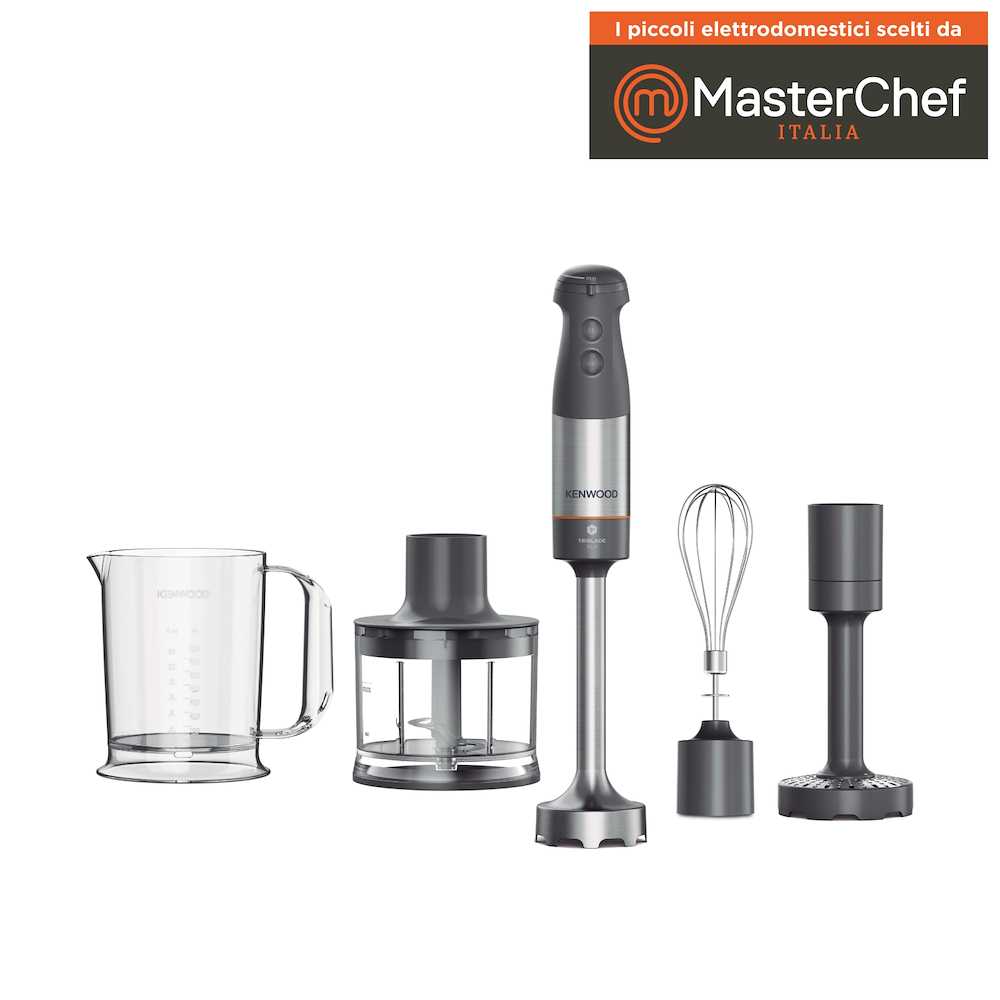 KENWOOD HBM60307GY - Kenwood Triblade XL Plus Frullatore a Mano KENWOOD HBM60307GY - Kenwood Triblade XL Plus Frullatore a Mano