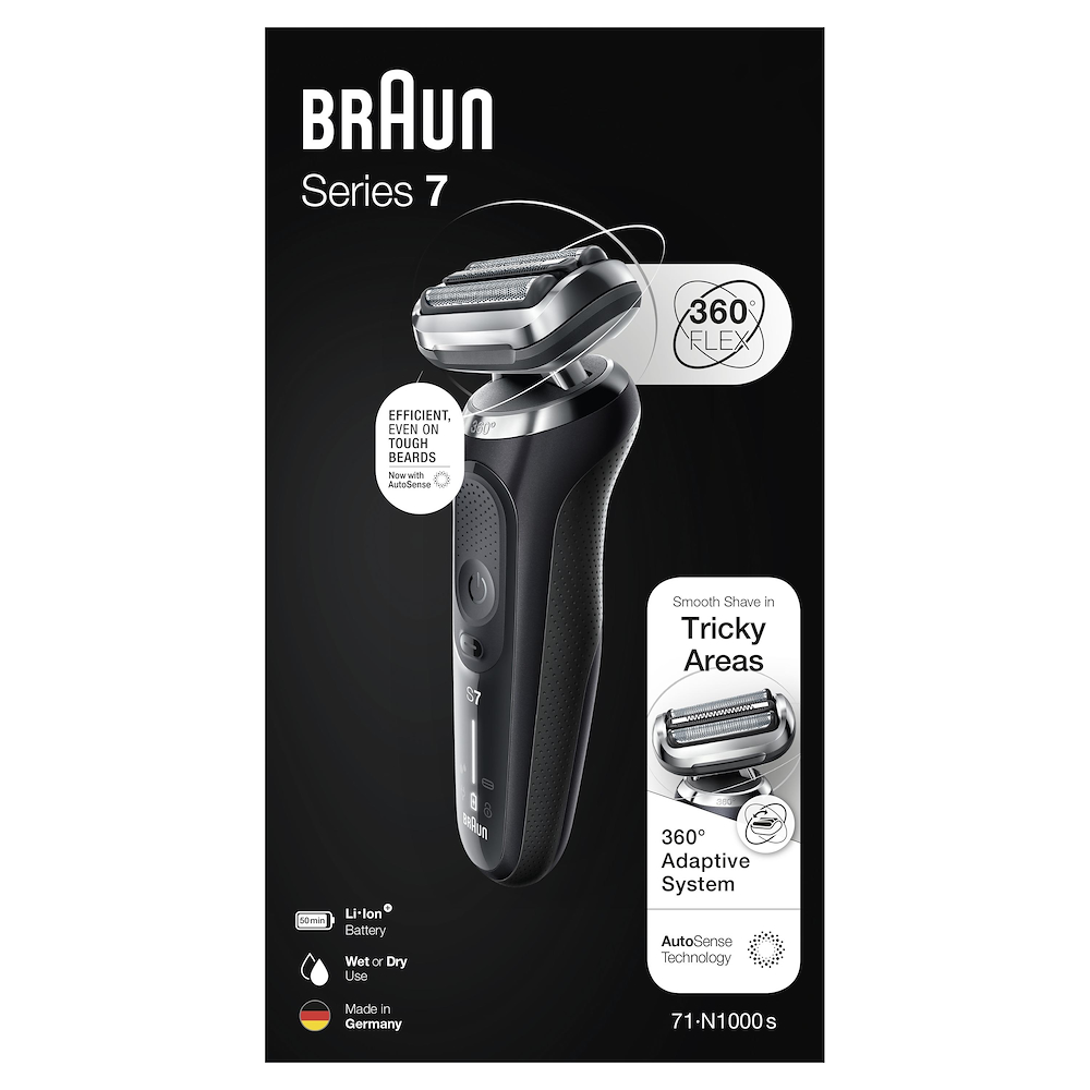 BRAUN 71N1000S - Rasoio elettrico Braun Series 7