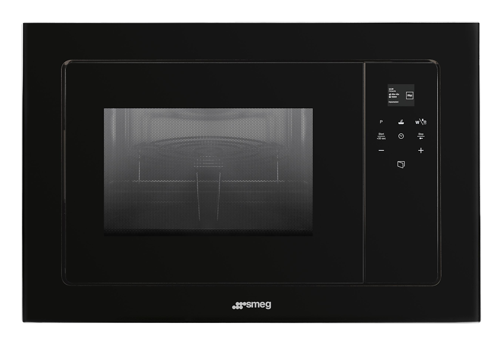 SMEG FMI120B3 - Eingebaute Mikrowelle Schwarz 800W