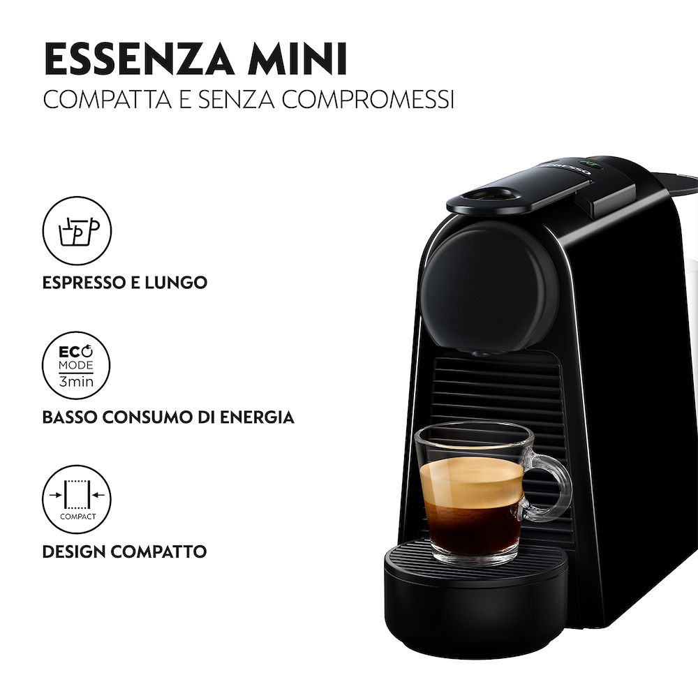 DE LONGHI EN85B - Kleine Nespresso Kaffeemaschine
