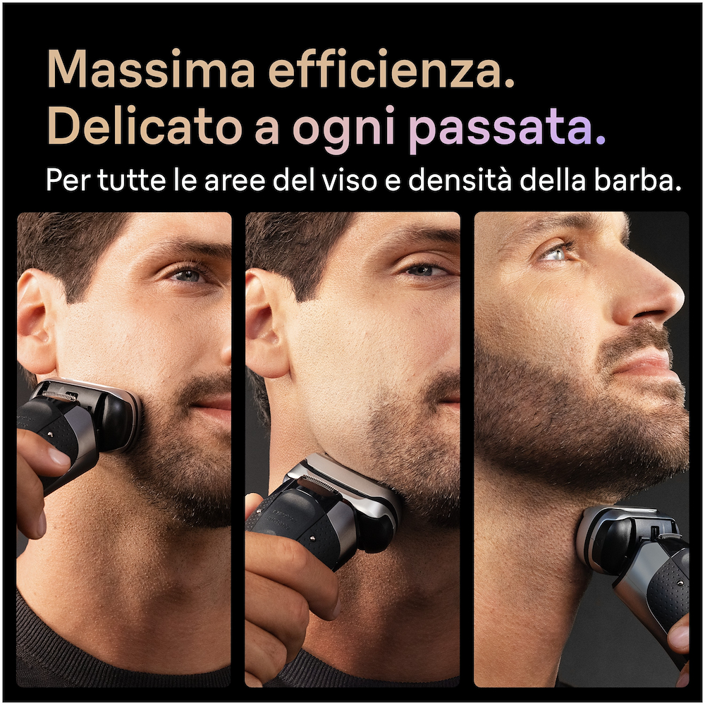 BRAUN 9667CC - Elektrorasierer Silber