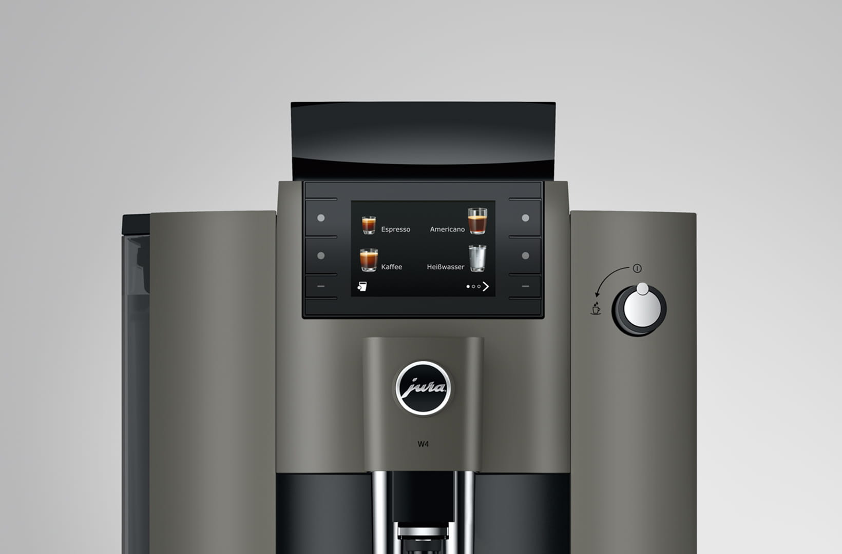 JURA W4DARKINOX - Macchina caffè automatica Dark Inox