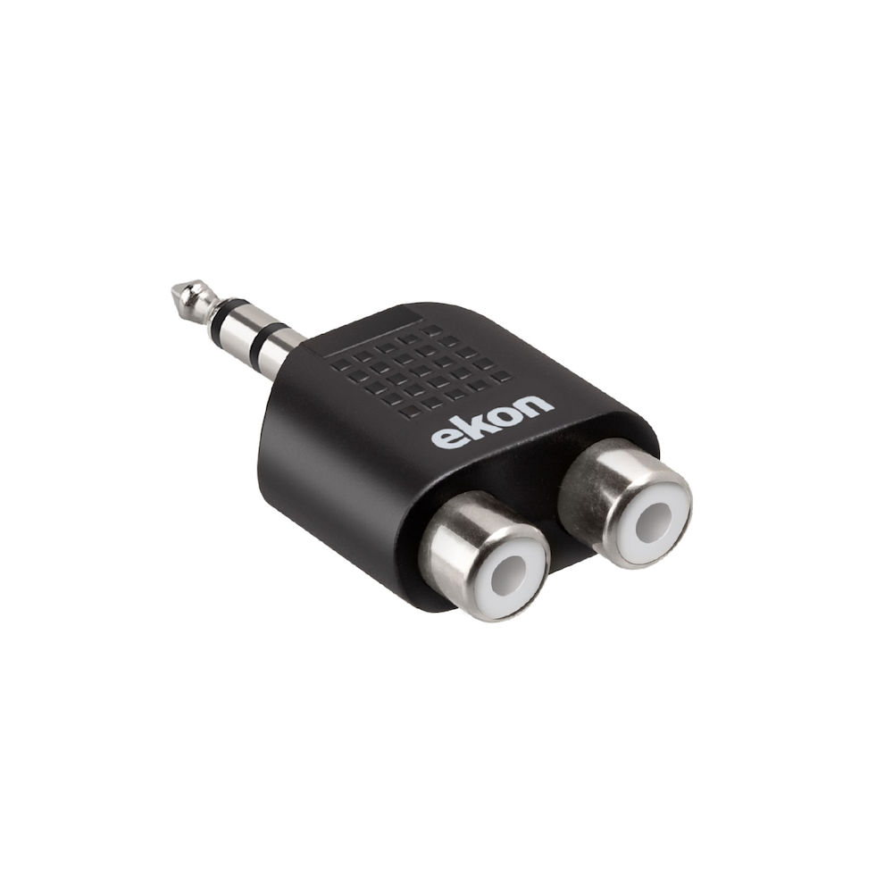 EKON ECASPLITJACK1M2RCA - Audio Splitter 3.5mm